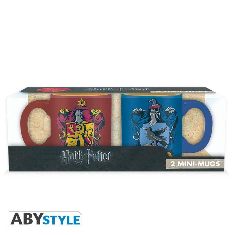 Harry Potter 2 Espressotassen Gryffindor & Ravenclaw Set