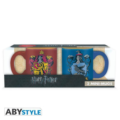 Harry Potter 2 Espressotassen Gryffindor & Ravenclaw Set