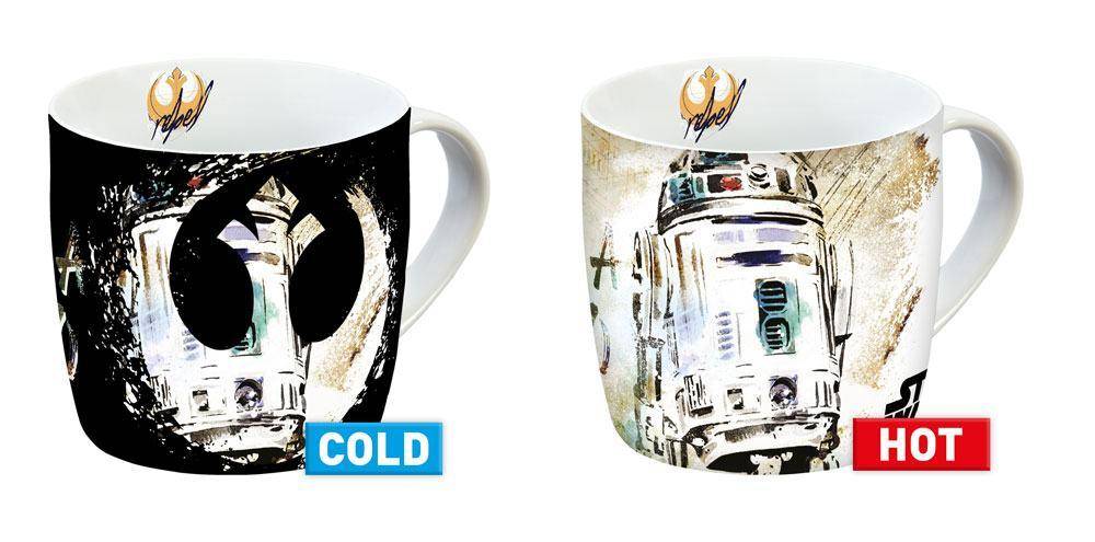 Star Wars IX Tasse mit Thermoeffekt R2-D2