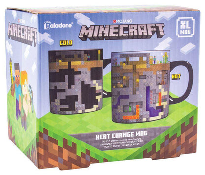 Minecraft Tasse mit Thermoeffekt