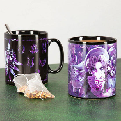 The Legend of Zelda XL Tasse mit Thermoeffekt Majoras Mask