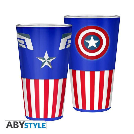 Marvel Großes Glas Captain America