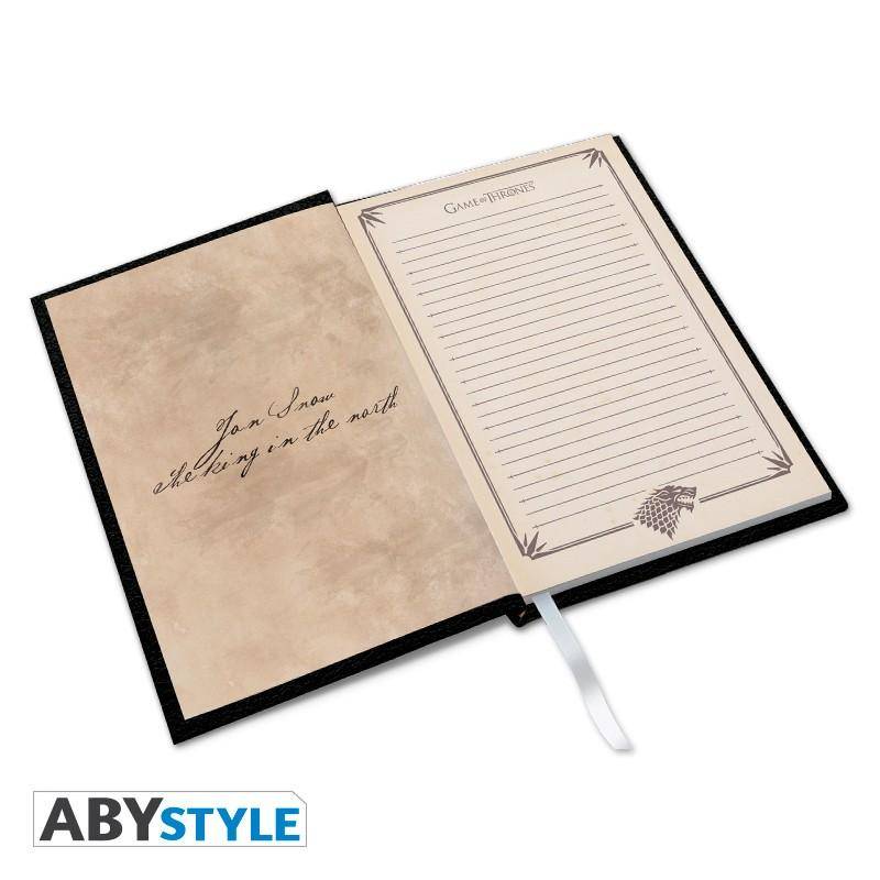 Game Of Thrones Premium A5 Notizbuch Stark