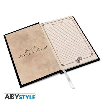 Game Of Thrones Premium A5 Notizbuch Stark