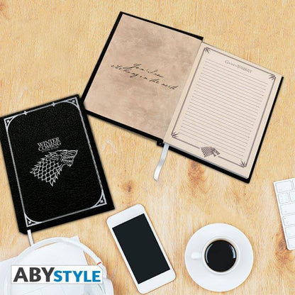 Game Of Thrones Premium A5 Notizbuch Stark