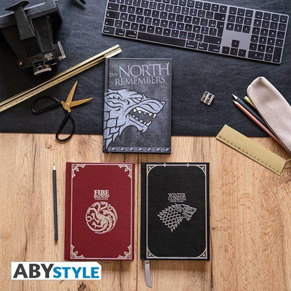 Game Of Thrones Premium A5 Notizbuch Stark