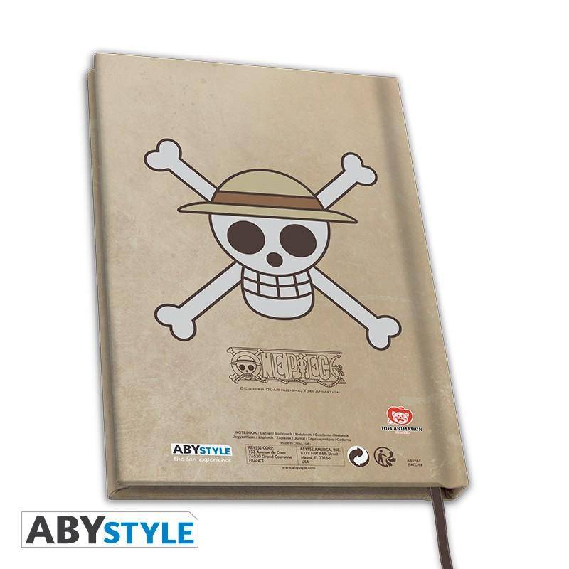One Piece Notizbuch Wanted Ruffy A5
