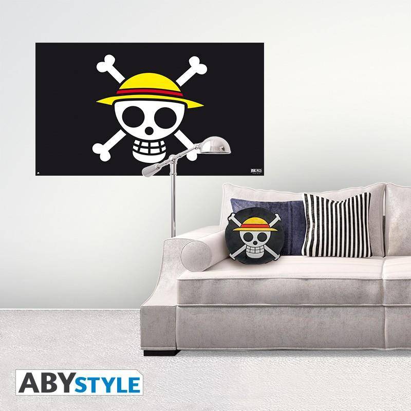 One Piece Kissen Totenkopf