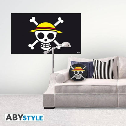 One Piece Kissen Totenkopf