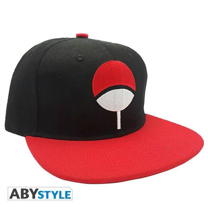Naruto Shippuden - Snapback Cap - Schwarz & Rot - Uchiha