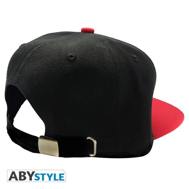 Naruto Shippuden - Snapback Cap - Schwarz & Rot - Uchiha