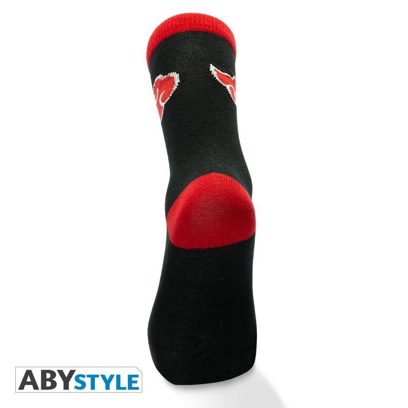 Naruto Shippuden - Socken - Schwarz & Rot - Akatsuki