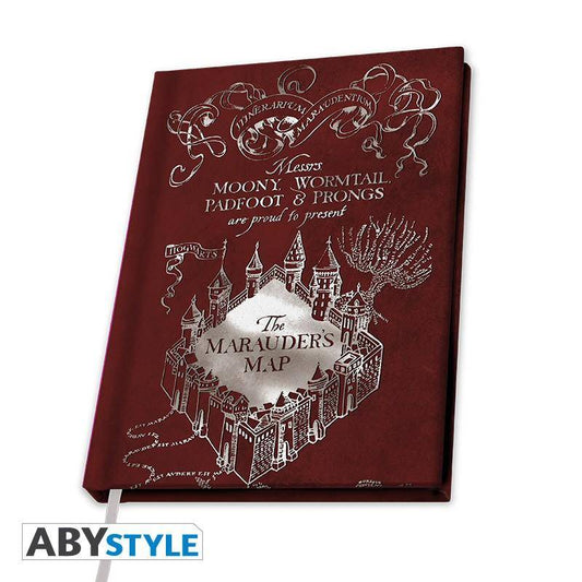 Harry Potter Notizbuch Marauder's Karte A5