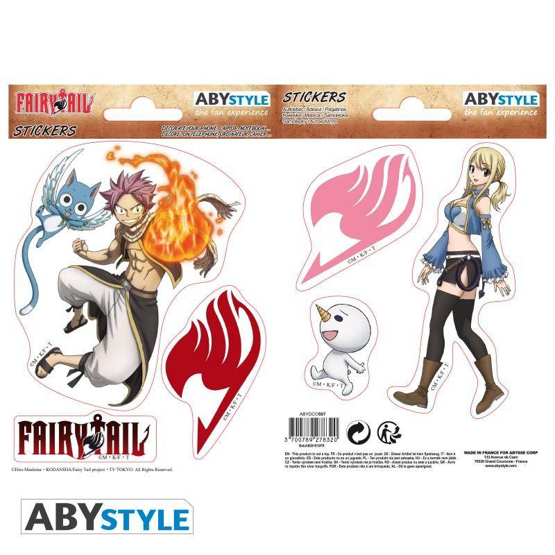 Fairy Tail - Sticker Natsu & Lucy