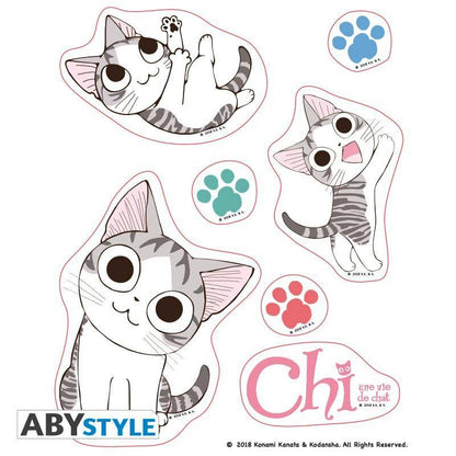 Kleine Katze Chi - Sticker - 16 x 11cm