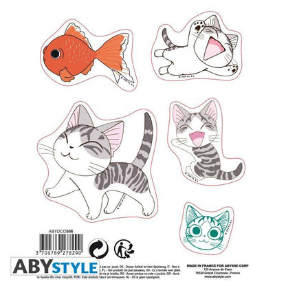 Kleine Katze Chi - Sticker - 16 x 11cm