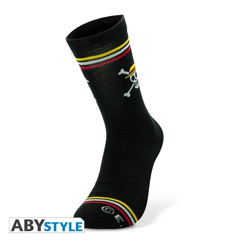 One Piece - Socken - Black - Skull
