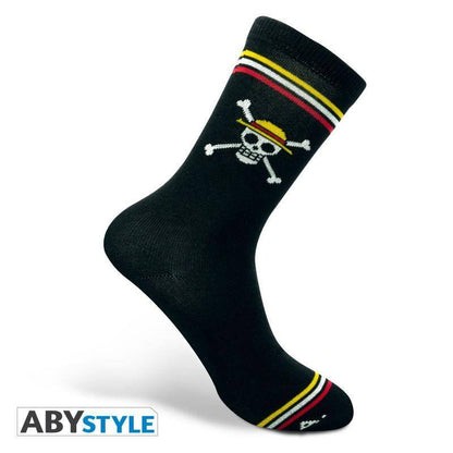 One Piece - Socken - Black - Skull