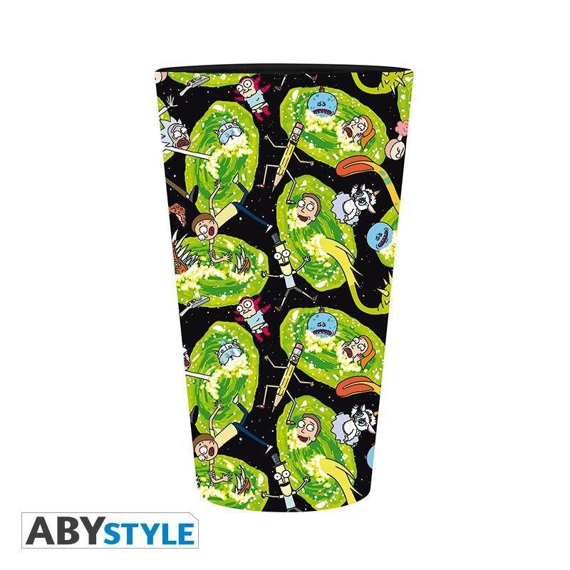 Rick and Morty - Glas Portale - 400 ml