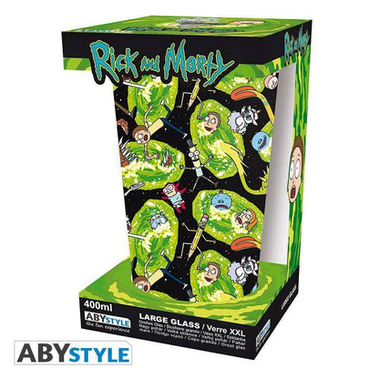 Rick and Morty - Glas Portale - 400 ml