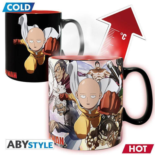 One Punch Man Wärmetauschtasse Heroes King size