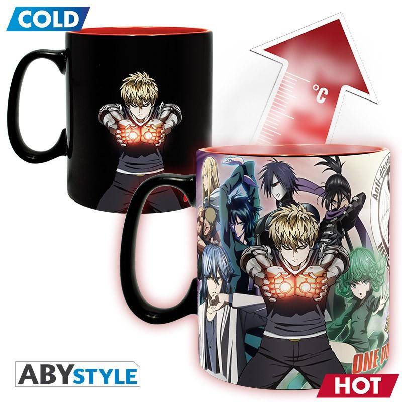 One Punch Man Wärmetauschtasse Heroes King size
