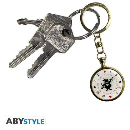 Disney - Schlüsselanhänger 3D "Alice/ Hasenuhr"
