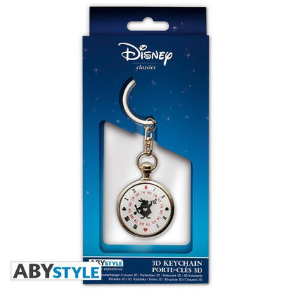 Disney - Schlüsselanhänger 3D "Alice/ Hasenuhr"