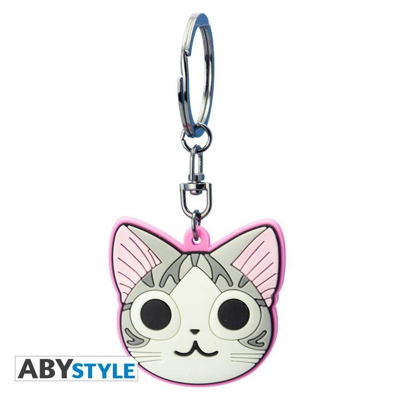 Kleine Katze Chi - Schlüsselanhänger PVC "Chi cute"
