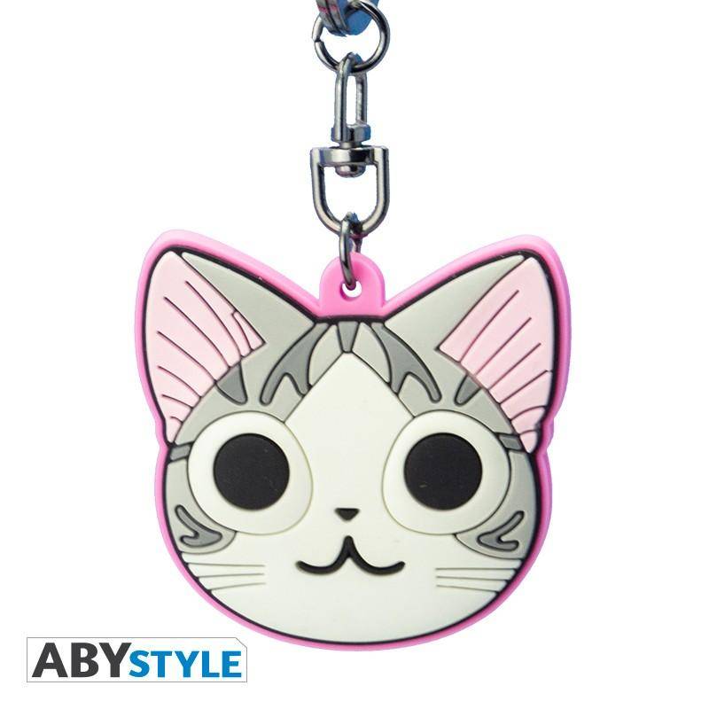 Kleine Katze Chi - Schlüsselanhänger PVC "Chi cute"