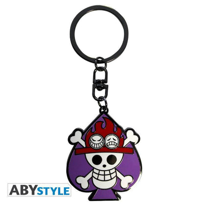 One Piece - Schlüsselanhänger "Skull Ace"