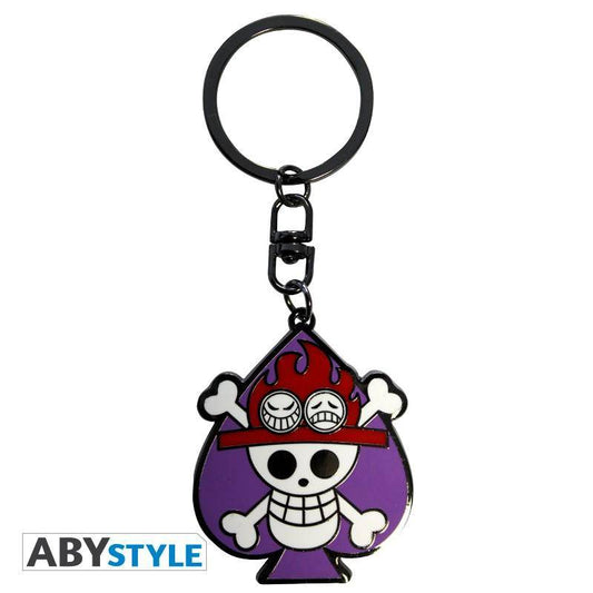 One Piece - Schlüsselanhänger "Skull Ace"