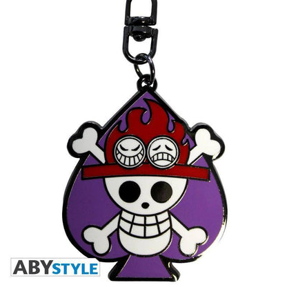 One Piece - Schlüsselanhänger "Skull Ace"