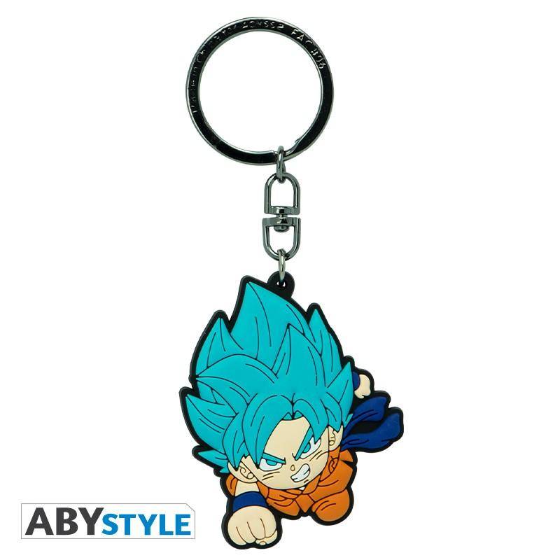 Dragon Ball - PVC Schlüsselanhänger Son Goku Super Saiyajin Blue