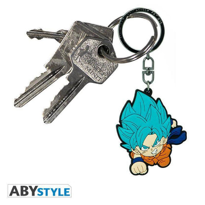Dragon Ball - PVC Schlüsselanhänger Son Goku Super Saiyajin Blue