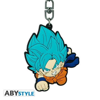 Dragon Ball - PVC Schlüsselanhänger Son Goku Super Saiyajin Blue