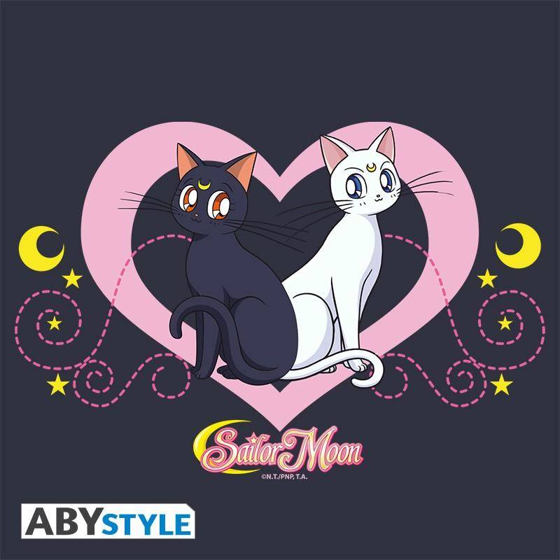 Sailor Moon – Kosmetiktasche - "Luna & Artemis" - Blau