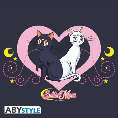 Sailor Moon – Kosmetiktasche - "Luna & Artemis" - Blau
