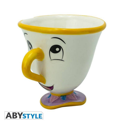 Disney 3D Tasse Die Schöne und das Biest Chip