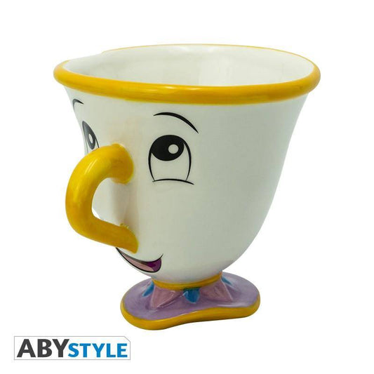 Disney 3D Tasse Die Schöne und das Biest Chip