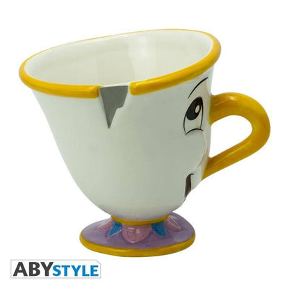 Disney 3D Tasse Die Schöne und das Biest Chip