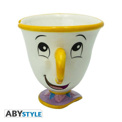 Disney 3D Tasse Die Schöne und das Biest Chip