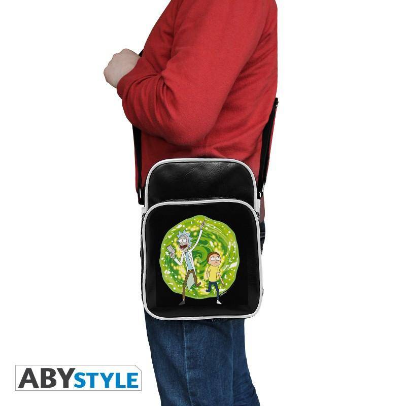 Rick and Morty - Messenger Tasche "Portal"- Vinyl Small Size – Hook