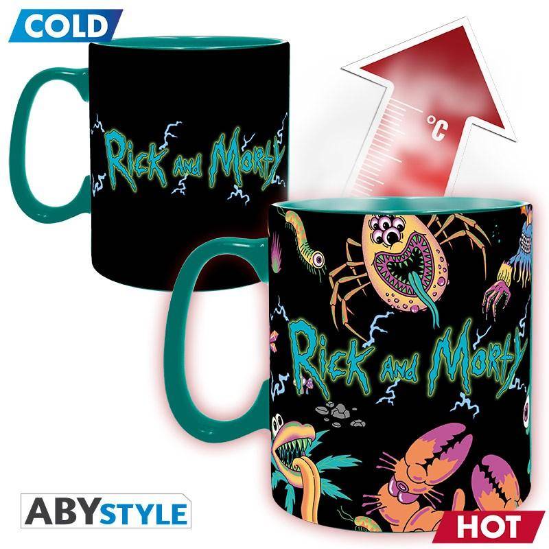 Rick and Morty Tasse Heat Change Spaceship
