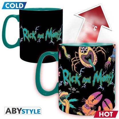 Rick and Morty Tasse Heat Change Spaceship