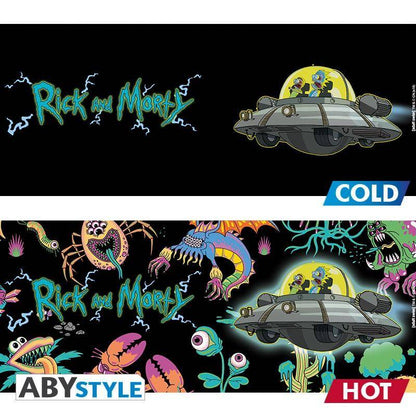 Rick and Morty Tasse Heat Change Spaceship