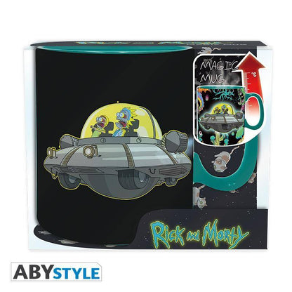 Rick and Morty Tasse Heat Change Spaceship