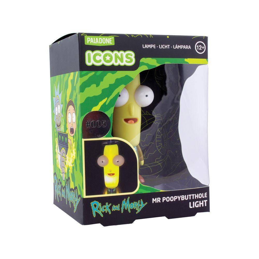 Rick and Morty 3D Icon Lampe Mr PoopyButtHole