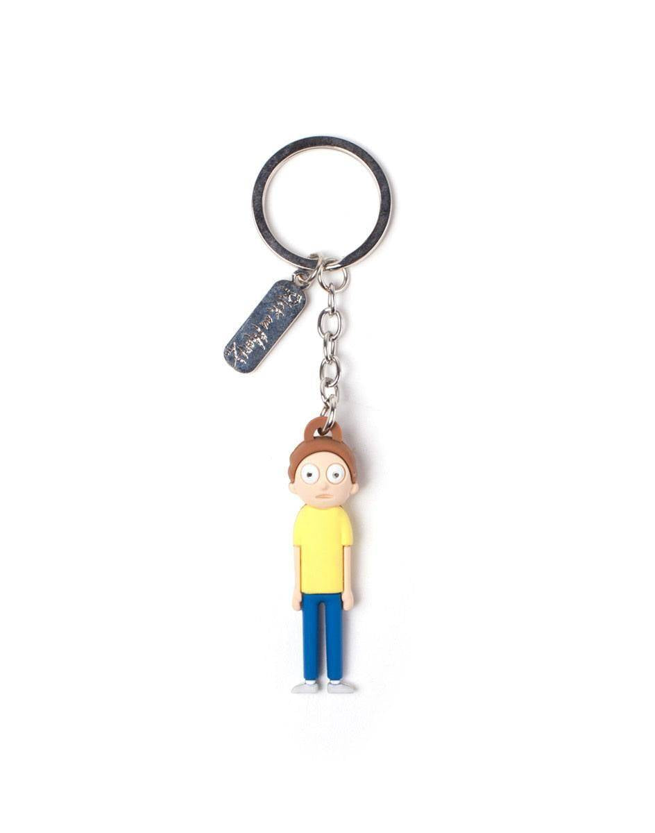 Rick and Morty 3D Gummi-Schlüsselanhänger Morty