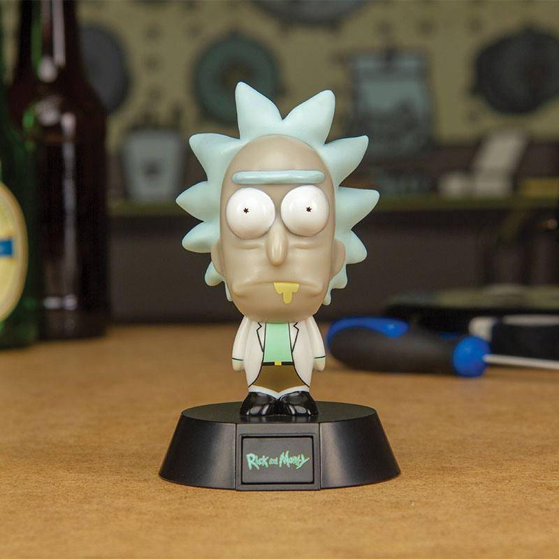 Rick and Morty 3D Icon Lampe Rick 10 cm